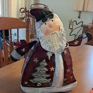 Festive Santa Metal Figurine / BUNDLE ONLY 2 OR MORE ITEMS